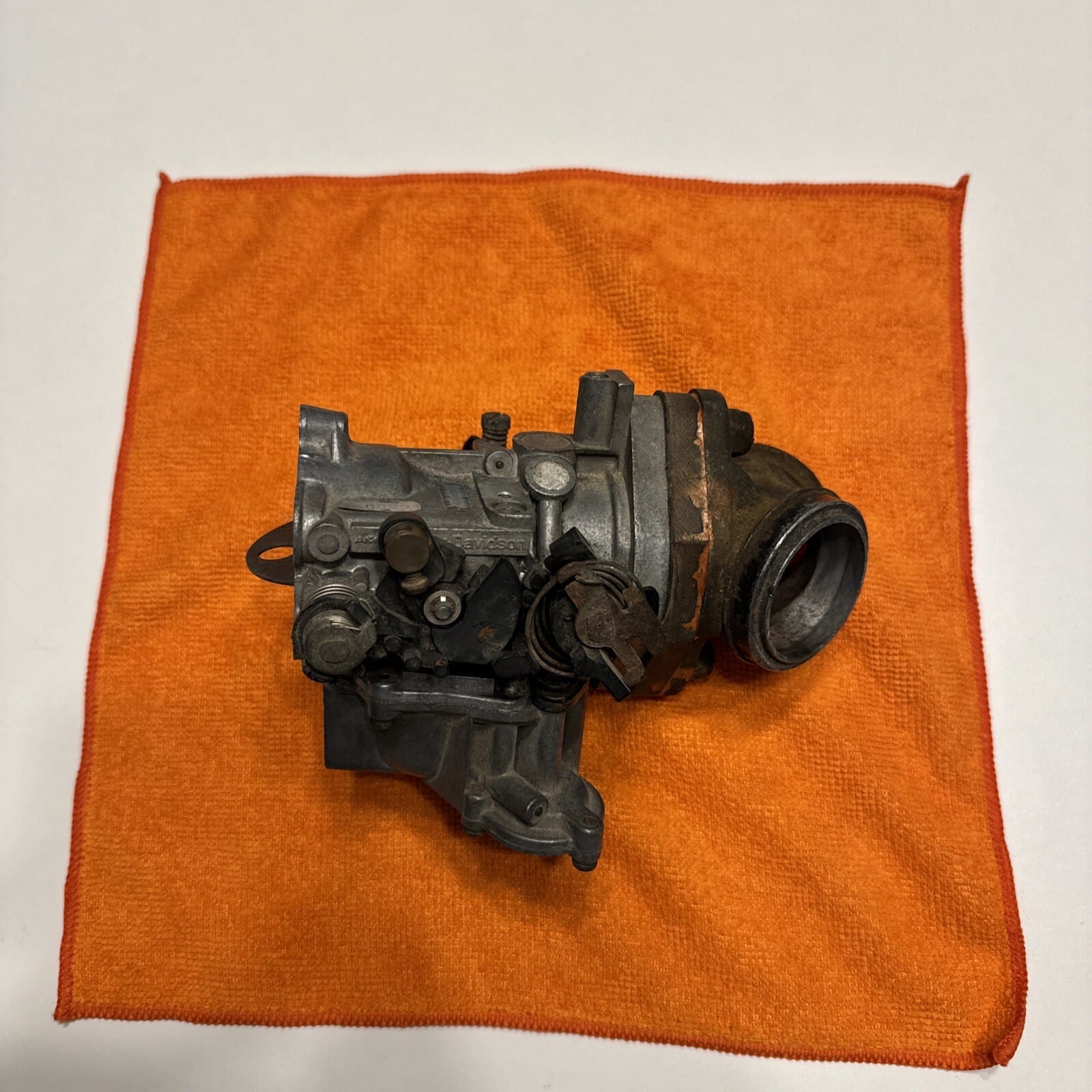 Harley AMF Shovelhead Sportster Carburetor Carb and intake Manifold 27021-71A