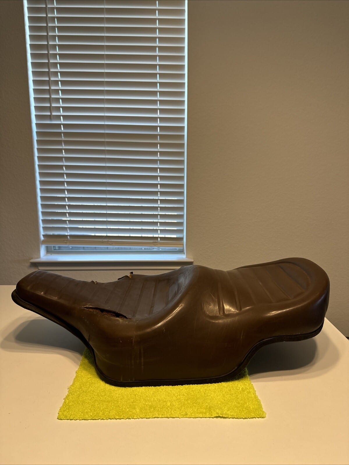 Harley Davidson 1970's FLH Shovelhead Buddy Seat Brown