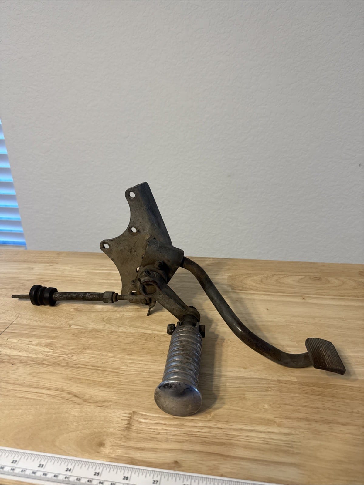Harley Mid Controls Brake Side FX Shovelhead Chopper Peg Right Pedal Mount