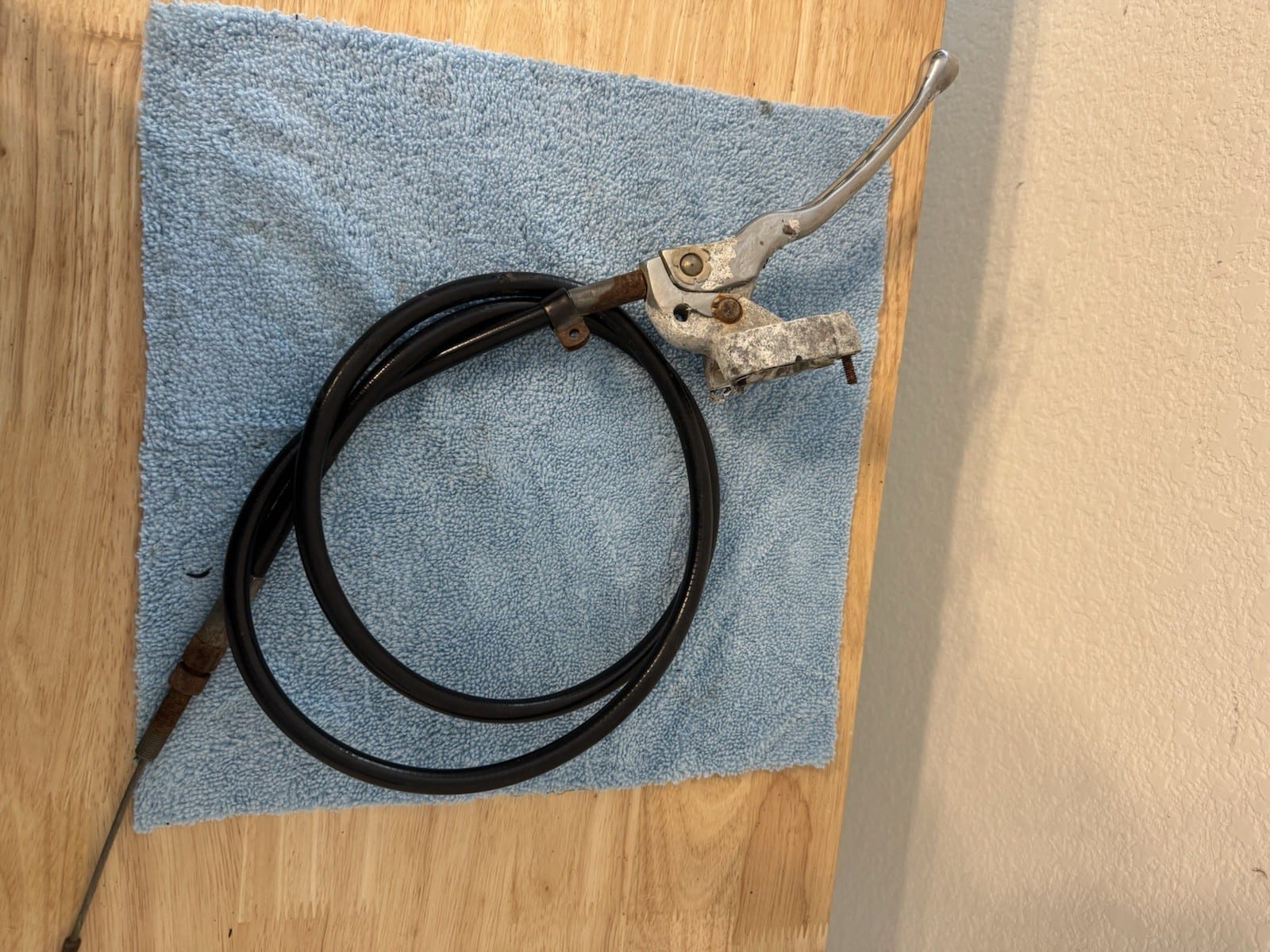 CLUTCH CABLE LONGER LENGTH 58” HARLEY SHOVELHEAD Ape Bars CLUTCH LEVER