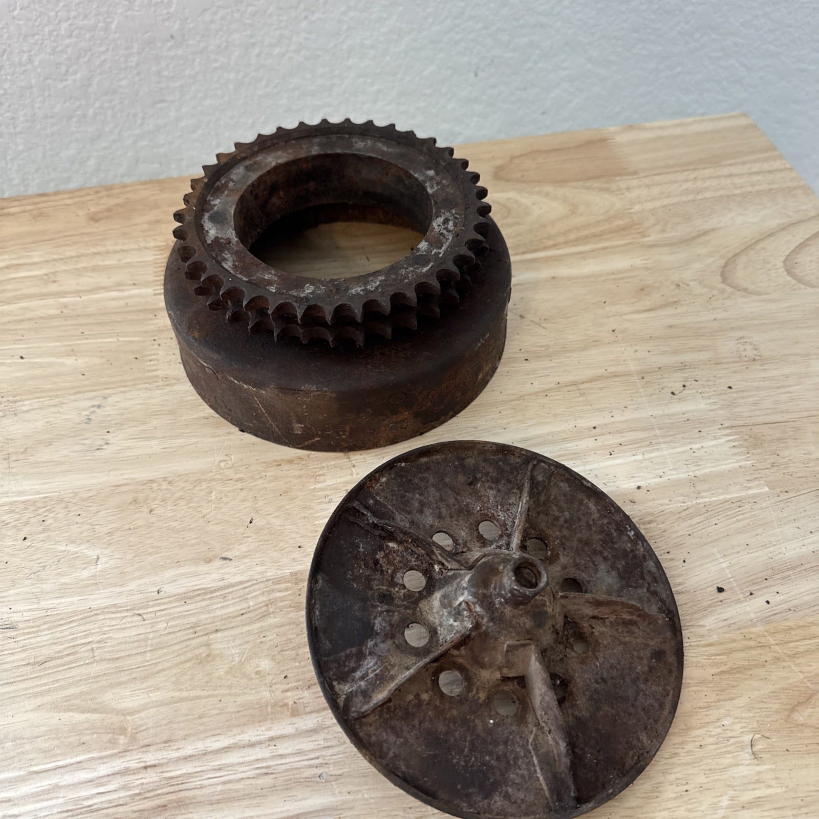 Harley Davidson Knucklehead Panhead Clutch Basket Chopper And Pressure Plate