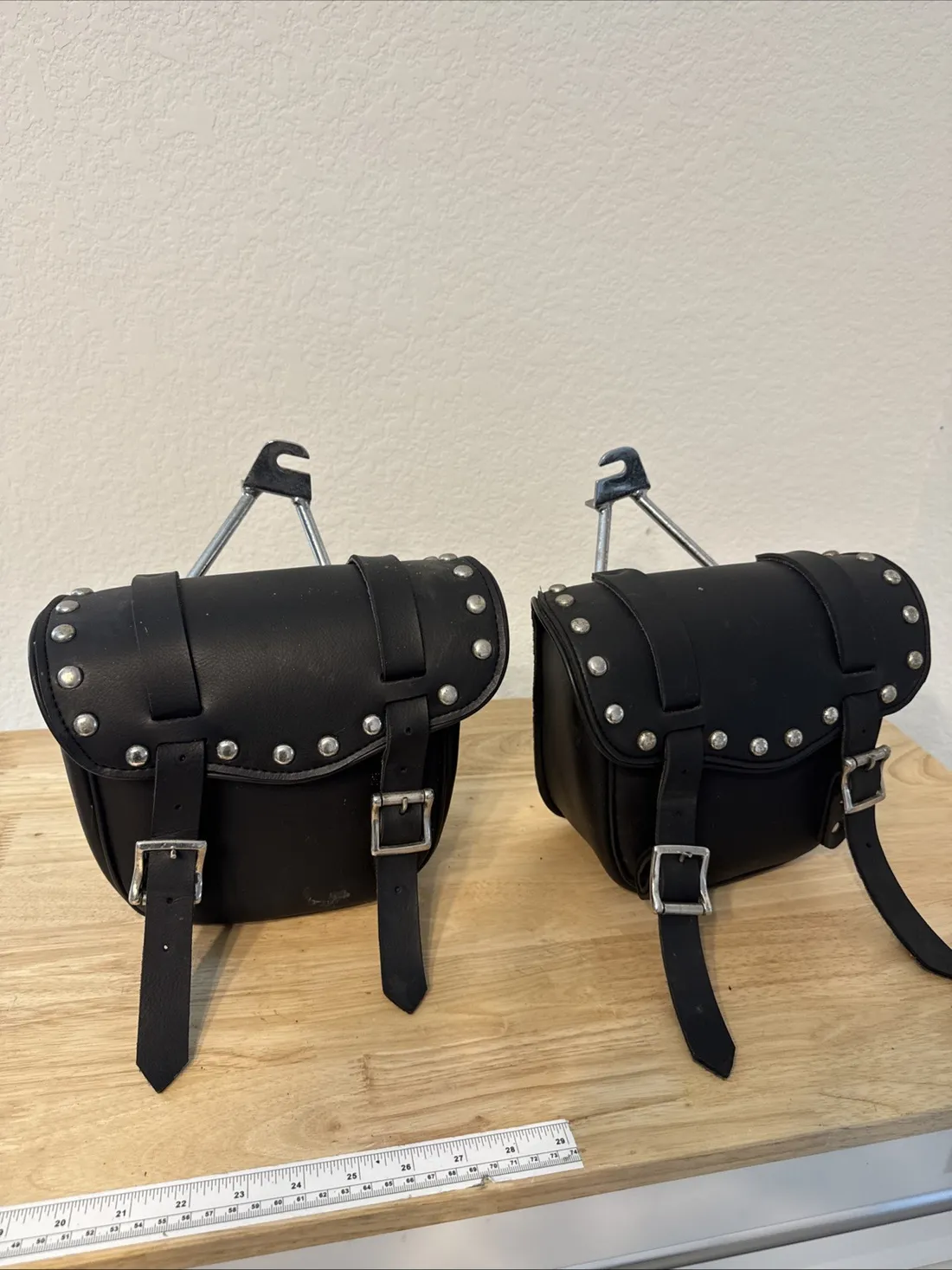 Harley Sportster Shovelhead XL FX Iron Head Saddle Bags Small